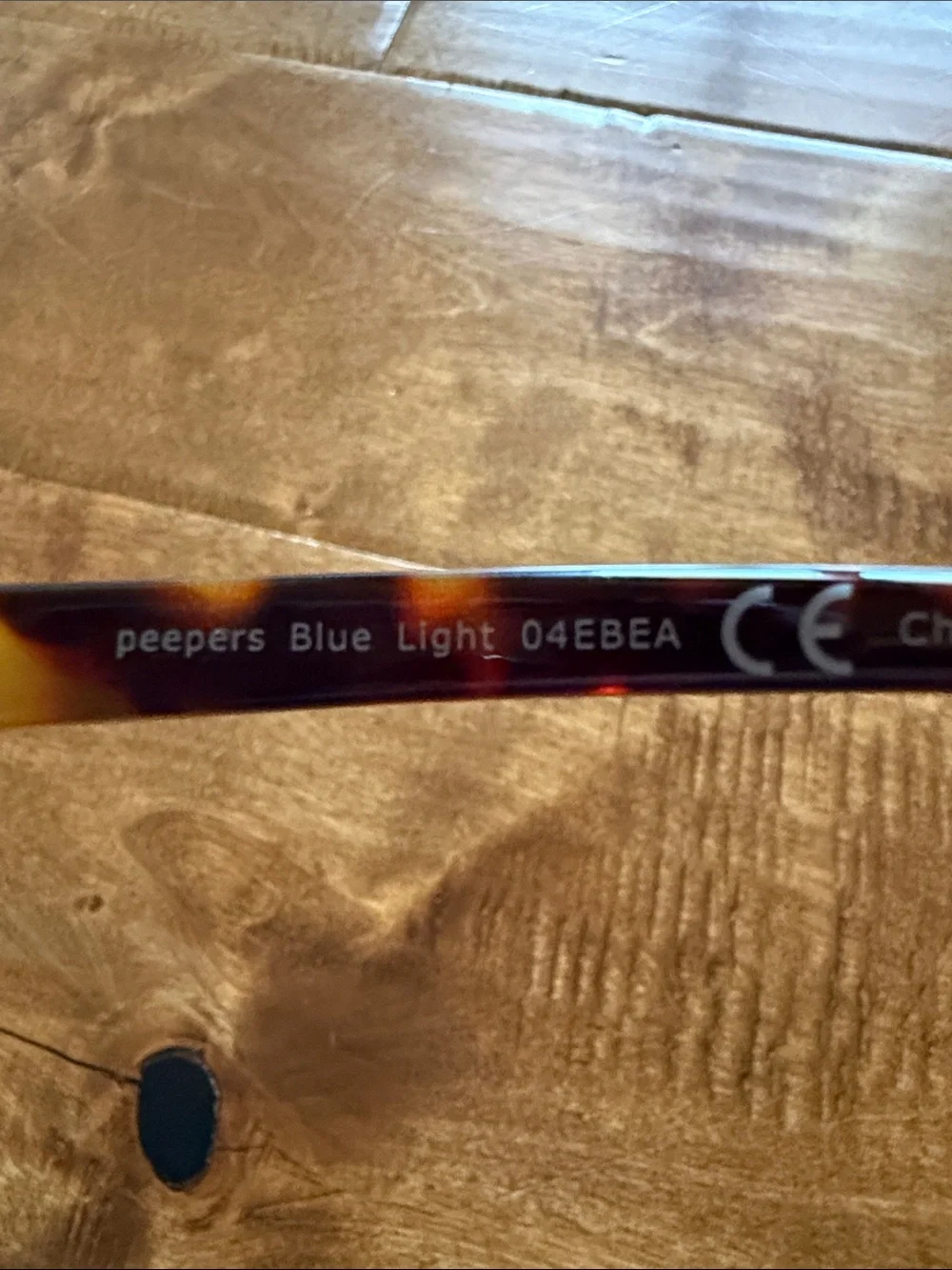 Tortoiseshell Blue Light Glasses with Case
